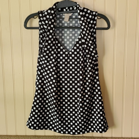 Banana Republic Tops - EUC Banana Republic tank top black white XS
